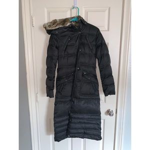 Long black coat